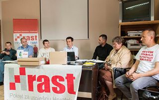 Predstavnici županijskih organizacija HRAST-a u Novigradu na Dobri